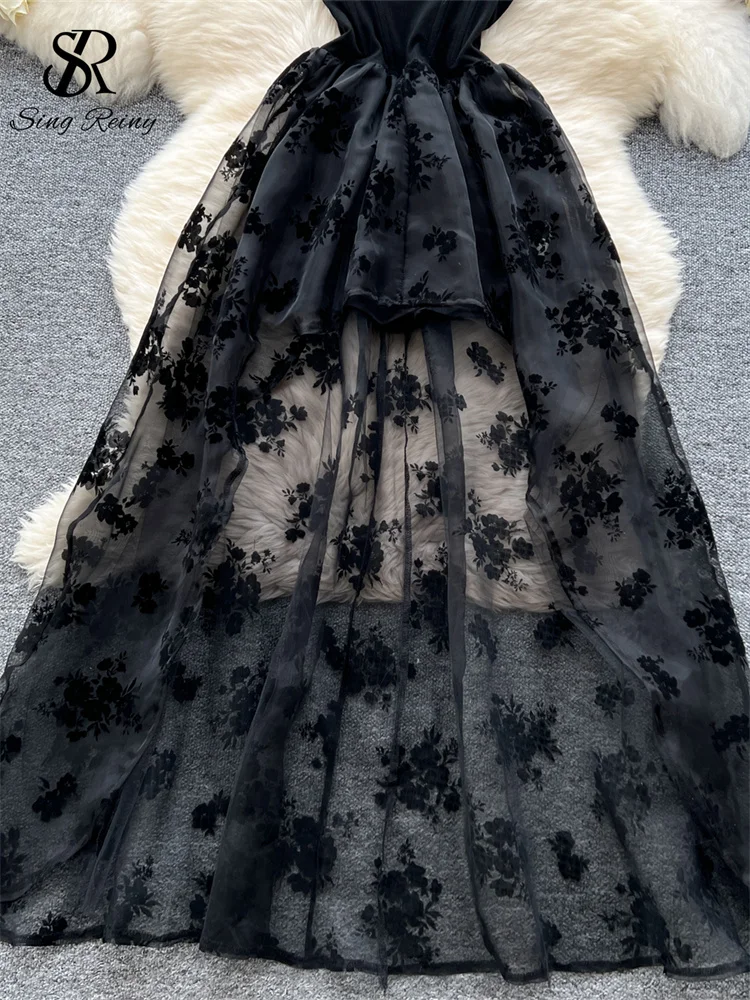 فستان نسائي أنيق للحفلات المسائية من SINGREINY بدو...