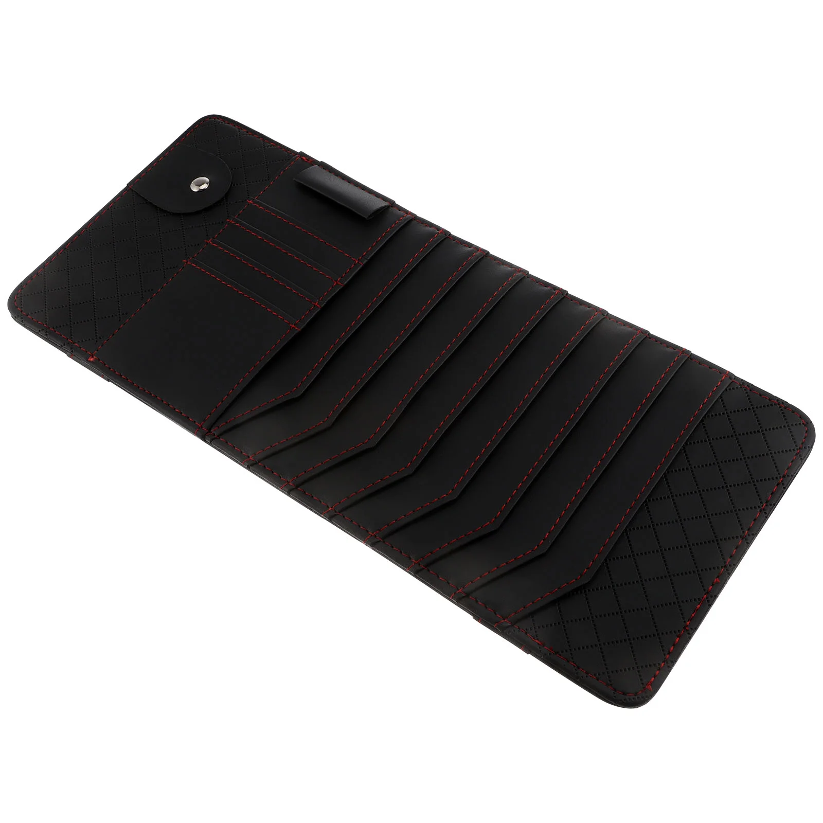 

Car CD Bag Sun Visor Fittings Storage Pocket Glass Sunglasses Clip Organizer