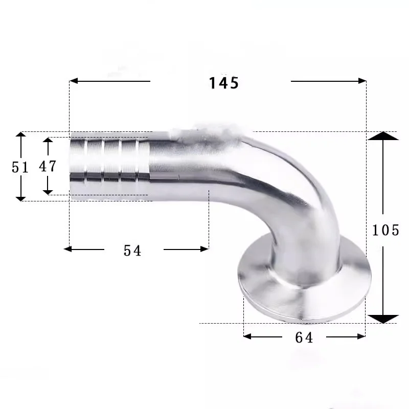 C20 - 3-weg 90 graden elleboog 26mm - – Steigerbuis koppelingen, meubels en buizen