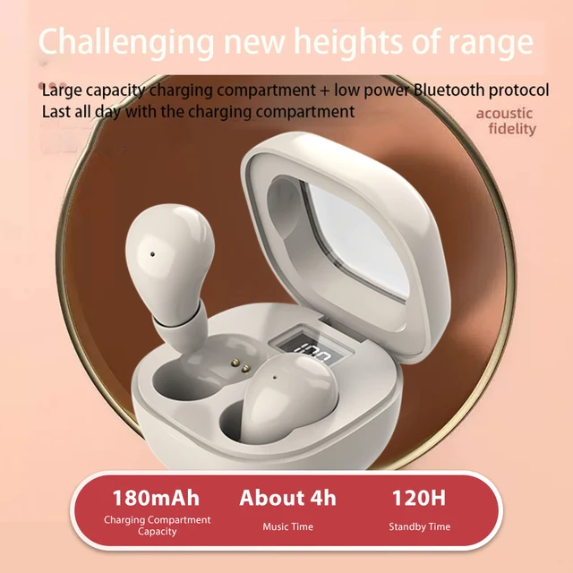 Mini Invisible Headphones TWS Bluetooth 2