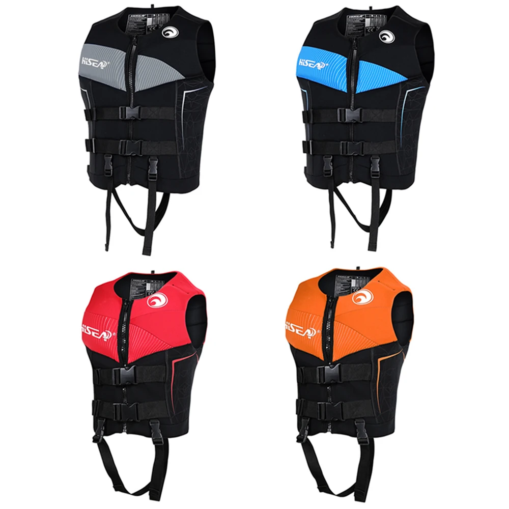 Fashion Adult Children's Life Jackets Portable Buoyancy Vests For Swim Rafting Sailing Boats Snorkeling Surfing Buoyancy Vests