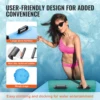 VEVOR 12 ft Inflatable Water Bouncer Portable Bounce Swim Platform Kids Adults Floating Rebounder for Pool Lake Water Sports 5