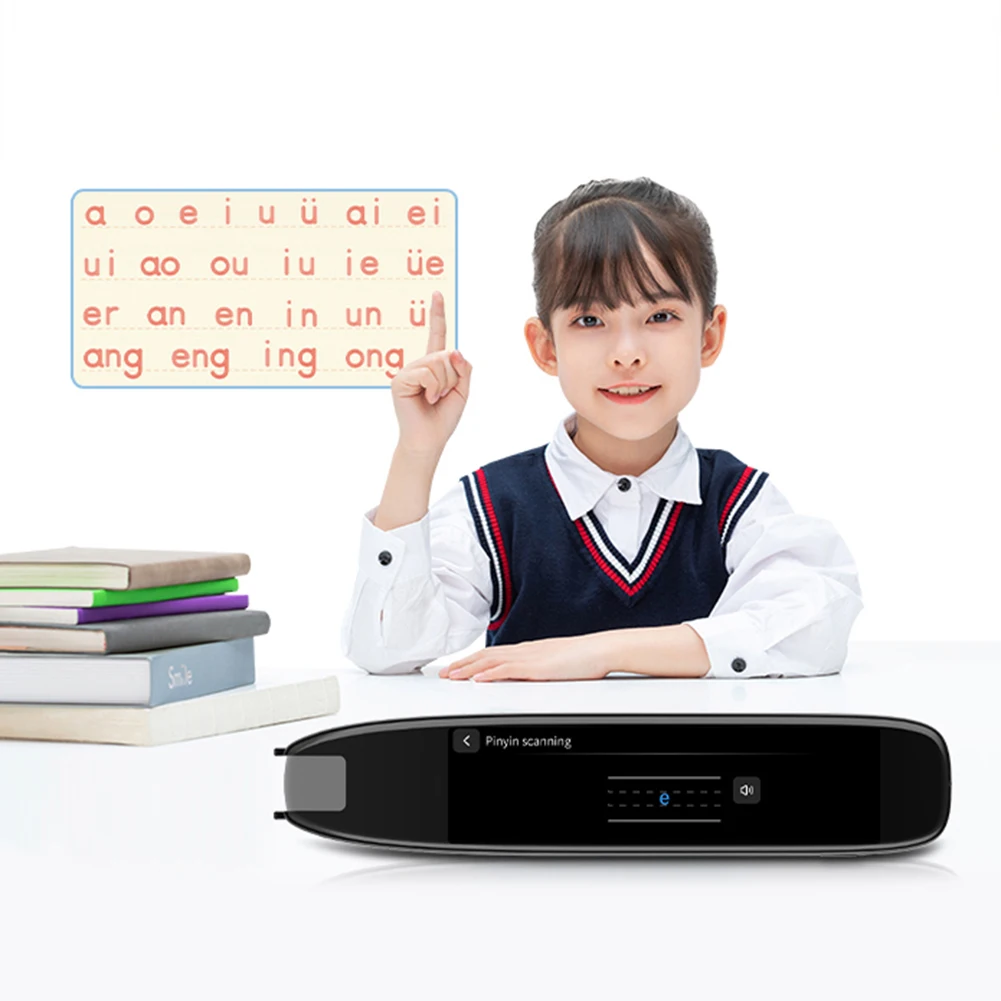 S65 Smart Scanner Translator Pen Recording Pen 3.7Inch 142 Languages Intelligent Scanning Point Reading Online/Offline Modes