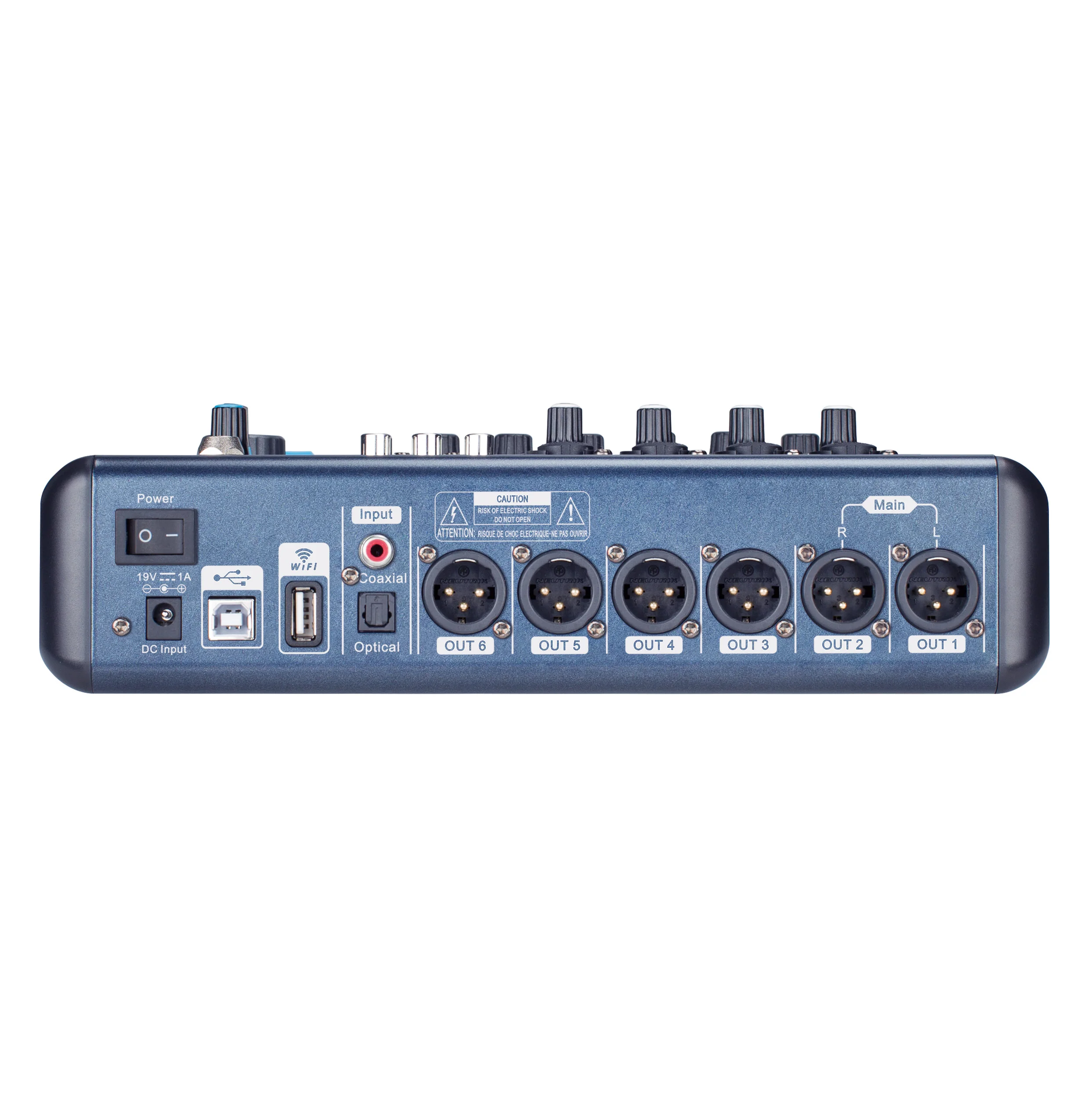 LCZ AUDIO Screen-Touch M2006 Digital Mixer Console Mixer Audio Professional MIxing Consoles Mini Sound Equipos De Musica