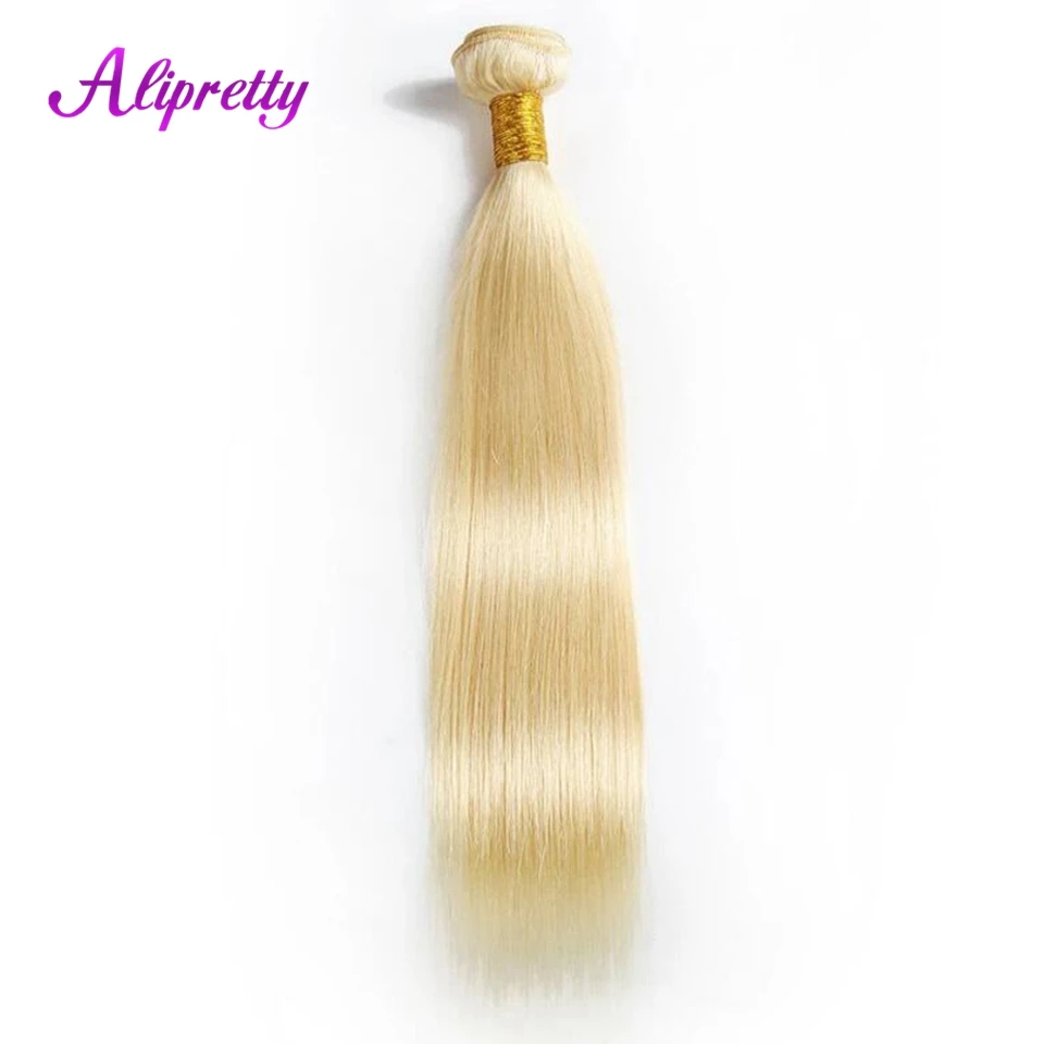 

Alipretty Blonde Color Body Wave Human Hair 613 Bundles 1/3/4 Remy Hair Weave Brazilian Bundles Natural Hair Wavy Extensions