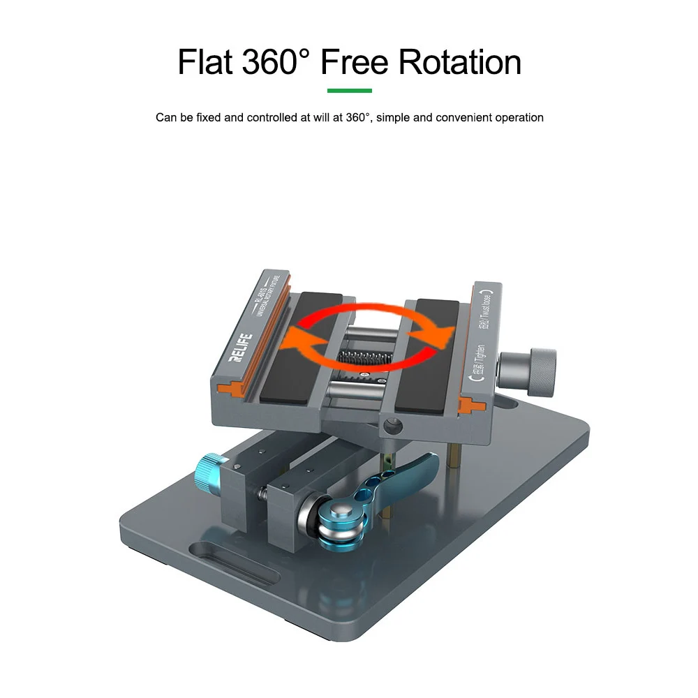 RELIFE RL-601S 360&deg; Rotating Fixture Mobile Phone Rear Glass Removal Tool Separation Frame Back Cover without Hurting Paint
