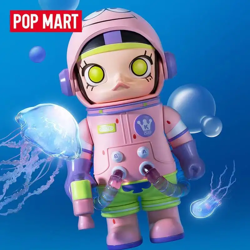 thumbnail image 1 of POP MART MEGA COLLECTION 100% SPACE MOLLY SERIES Mega 2 Blind Box Toys Doll Cute Action Figure Desktop Ornaments Gift, 1 of 4