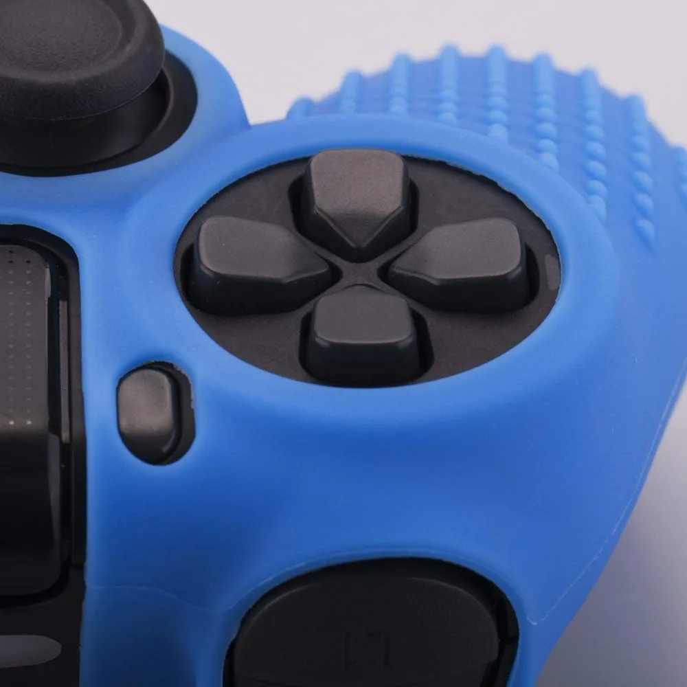 Yoteen For Dualshock 4 Case Studded Dots Silicone Rubber Gel Skin For Sony  Ps4 Slim/pro Controller Cover Case Red Blue - Cases - AliExpress