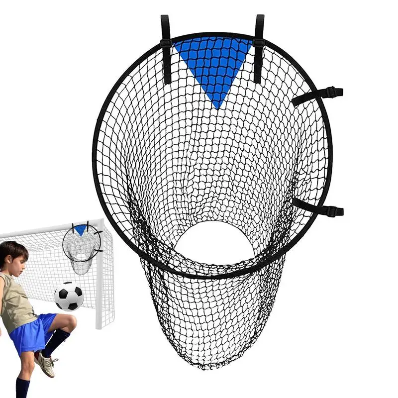 

Kids Soccer Practice Net Backyard Soccer Goal Nets Youth Practice Target Training Aid Football Net Portable Soccer Goal Mesh