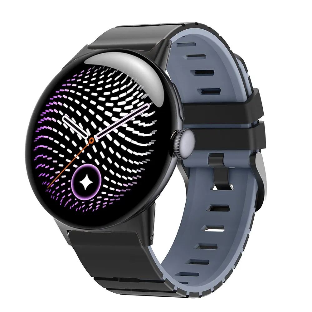 Two-Tone Silicone Replacement Watchband - Premium Accessory