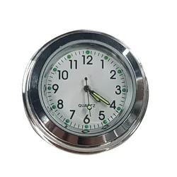 Universal Luminous Motorcycle Handlebar Clock - Lightweight Aluminum Design