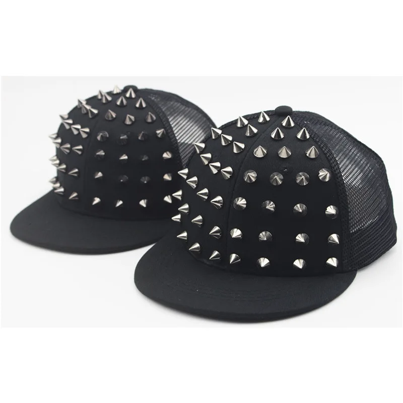 Rivet Punk Snapback Cap 2