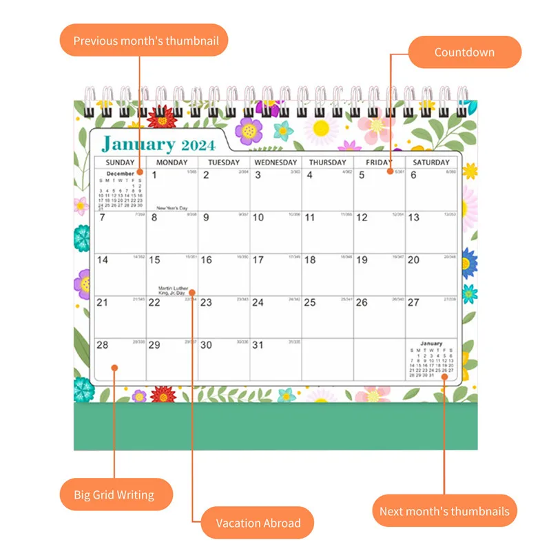Рисунок 3 - Маленький настольный календарь 2024-2025
