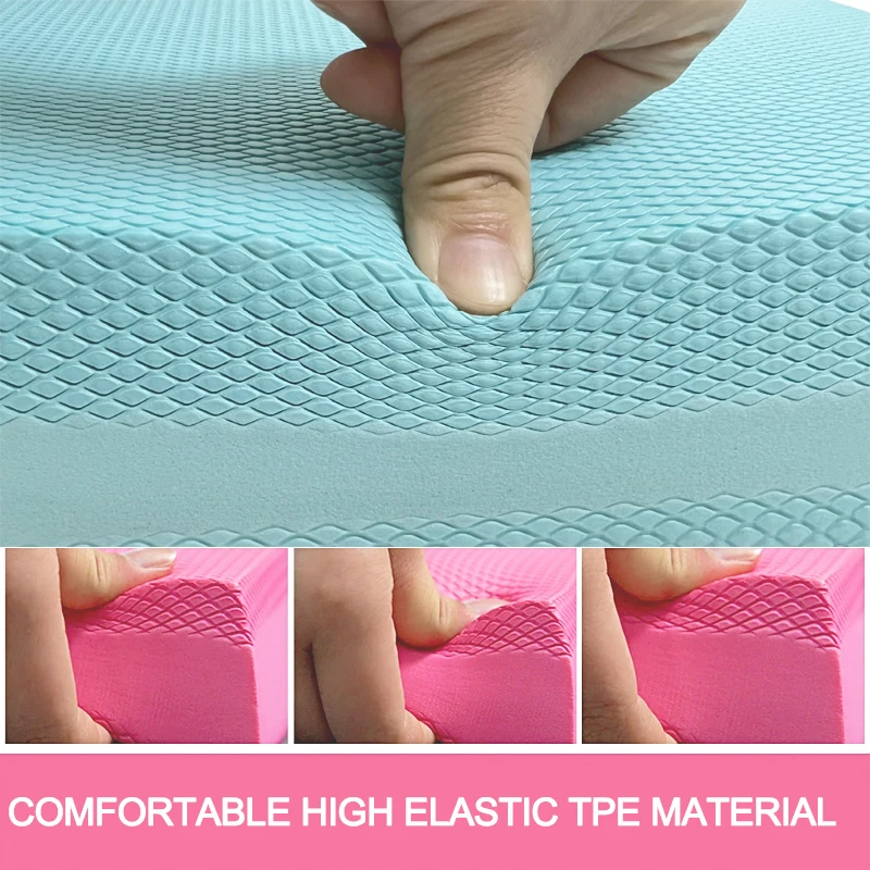 Balance Pad Board TPE Yoga Mat Stability Cushion Exercise Trainer Anti-slip for Training Ankle Core Stability Training Recovery, balance pad
