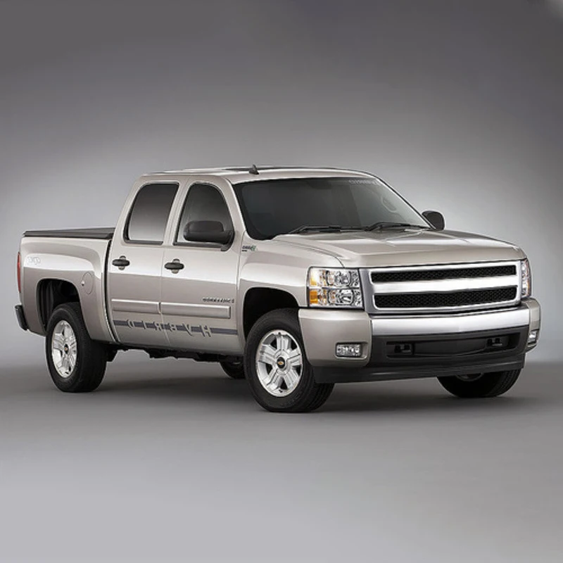 NEW-ABS Chrome Outside Door Handle Cover Trims for Chevy Silverado