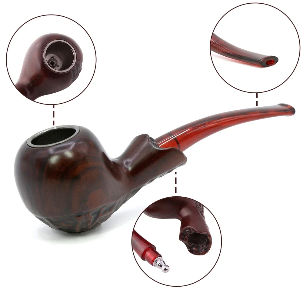 Smoking Pipe, Portable Reusable Smoking Weed Pipe, for Gift AD