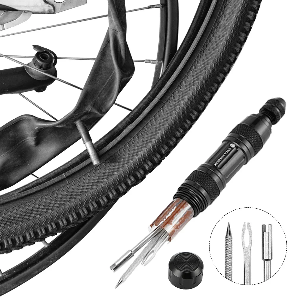Tubeless Bike Tire Repair Kit Fix Plug Bicycle Fast Punctures Tubeless Tire Tool For Mountain Road Bike Cycling Equipment