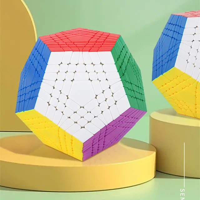 ShengShou 7x7 Teraminx 7x7 Megaminx Magic Cube Shengshou WuMoFang 7x7x7 Dodecahedron Puzzle Educational Megaminxeds Toys 5