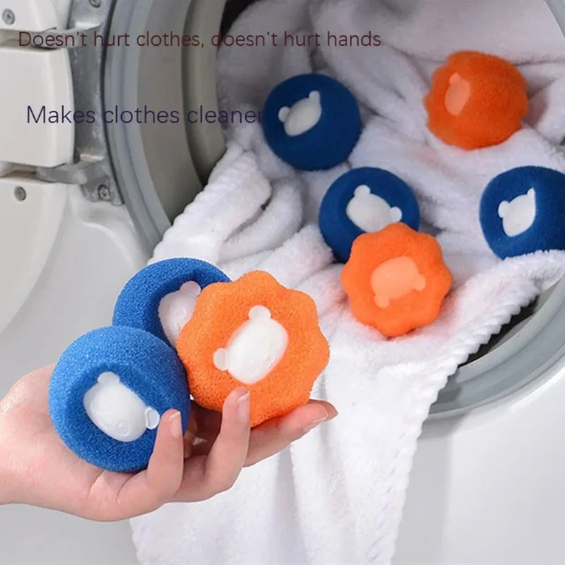 

Sponge Laundry Ball Lint Remover for Clothing Washing Machine Cleaning Ball Cat Hair Remover Clothes Cleaning Roller Dog Removes