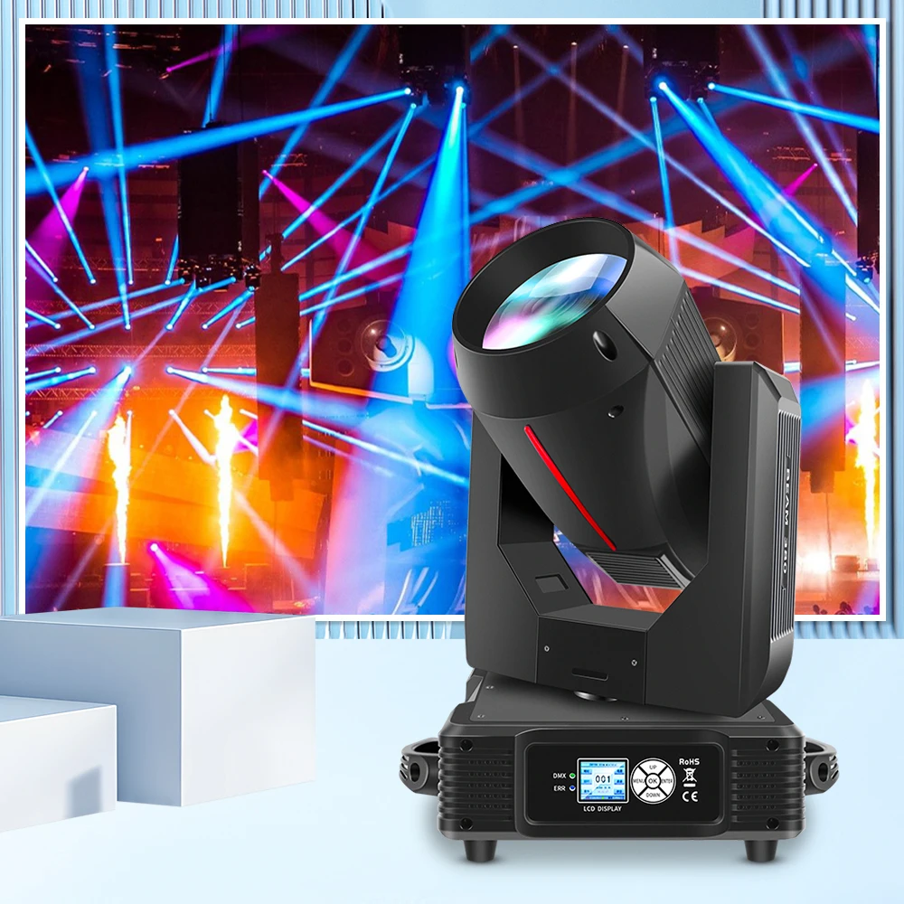 

18R 380 Вт Подвижная головка, лучевой свет, Лидер продаж, этап светильник 3 в 1, Sharpy Spot, не водонепроницаемый, гибридный фокус с зумом DMX512