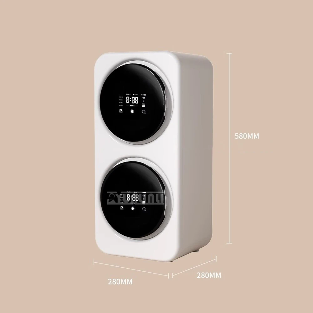 Double Bucket Clothes Washing Machine Household Small Washing Drying Machine All-In-One Baby Blothing Bleaning Secadora