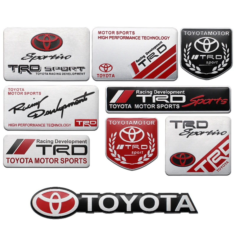 ΠΠ»ΡΠΌΠΈΠ½ΠΈΠ΅Π²Π°Ρ 3d-Π½Π°ΠΊΠ»Π΅ΠΉΠΊΠ° Π΄Π»Ρ Toyota TRD Corolla Yaris CHR Rav4 Avensis Auris Camry, Π·Π°Π΄Π½ΠΈΠΉ Π±Π°Π³Π°ΠΆΠ½ΠΈΠΊ, Π°Π²ΡΠΎΠΌΠΎΠ±ΠΈΠ»ΡΠ½ΡΠΉ Π‘ΡΠ°ΠΉΠ»ΠΈΠ½Π³ ΠΠ»ΡΠΌΠΈΠ½ΠΈΠ΅Π²Π°Ρ 3d-Π½Π°ΠΊΠ»Π΅ΠΉΠΊΠ° Π΄Π»Ρ Toyota TRD Corolla Yaris CHR Rav4 Avensis Auris Camry, Π·Π°Π΄Π½ΠΈΠΉ Π±Π°Π³Π°ΠΆΠ½ΠΈΠΊ, Π°Π²ΡΠΎΠΌΠΎΠ±ΠΈΠ»ΡΠ½ΡΠΉ Π‘ΡΠ°ΠΉΠ»ΠΈΠ½Π³