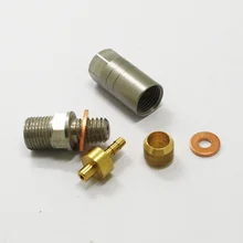 

Bike Bicycle Hydraulic Brake Hose Nut Fittings Kit For HOPE TECH3 V4/E4/X2 Tubing Connector Set Copper Aluminum Alloy Bike Accs