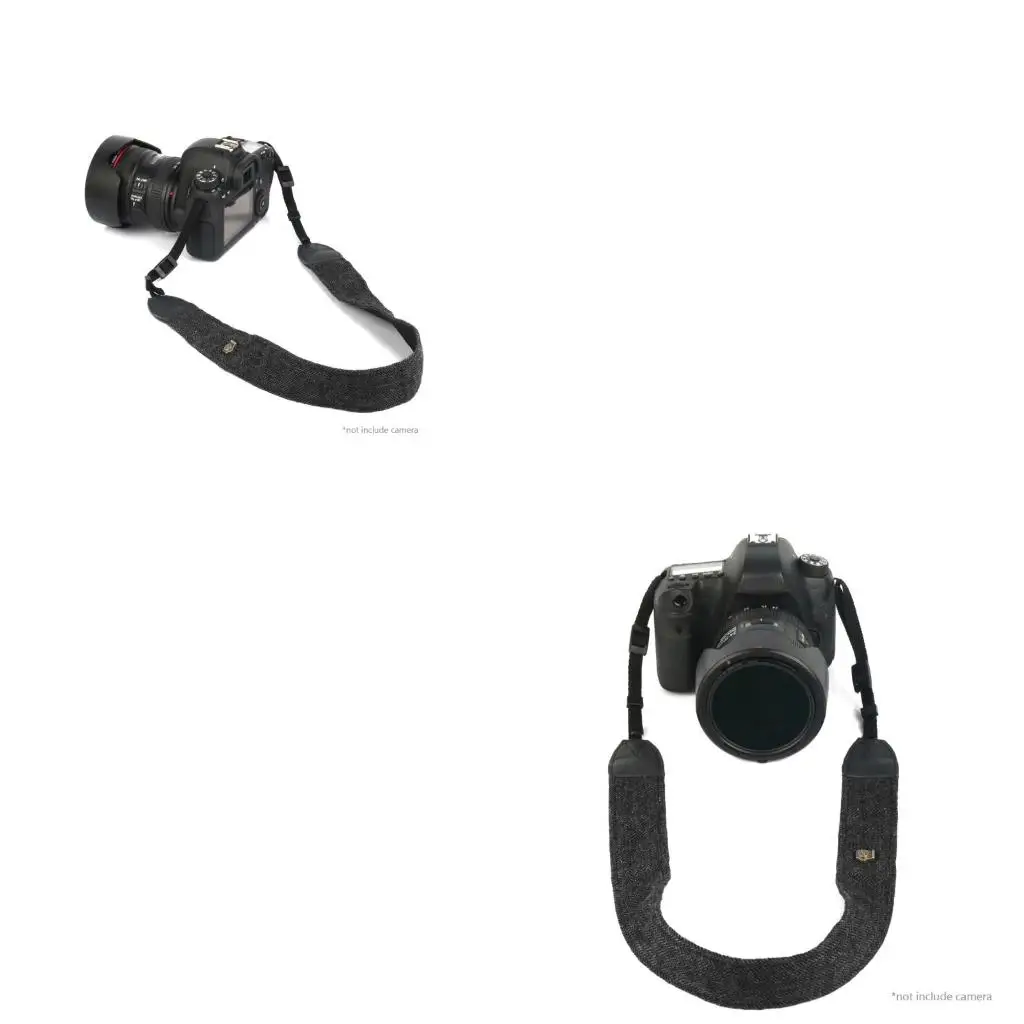 DSLR 카메라 망원경 보호대용 빈티지 카메라 스트랩 면 가죽 내구성