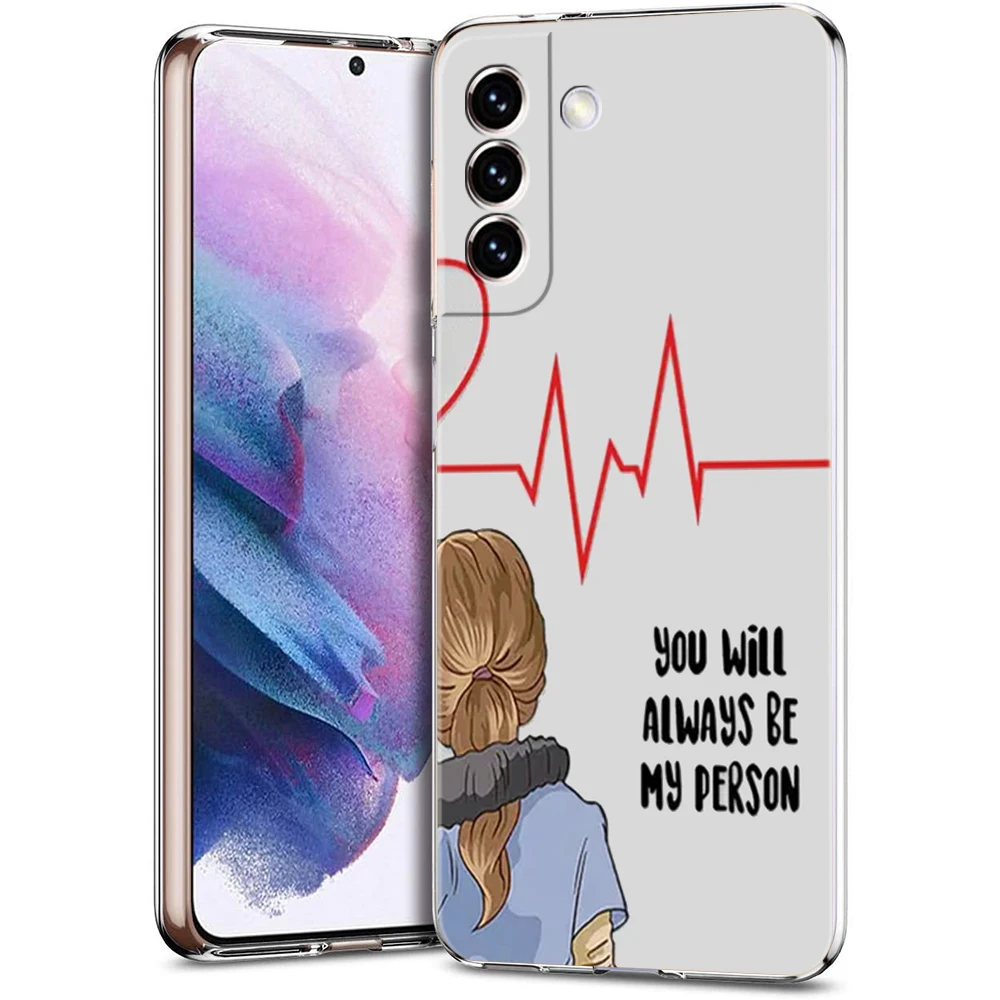 Grey's Anatomy 'You Are My Person' Clear Phone Case