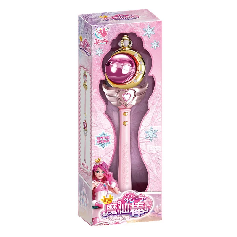 Anime Cosplay Sailor Mon Tukino Wand Henshin Rod Glow Stick Spiral Heart Moon Rod Musical Magic Wand Girl Toys Kid Children Gift