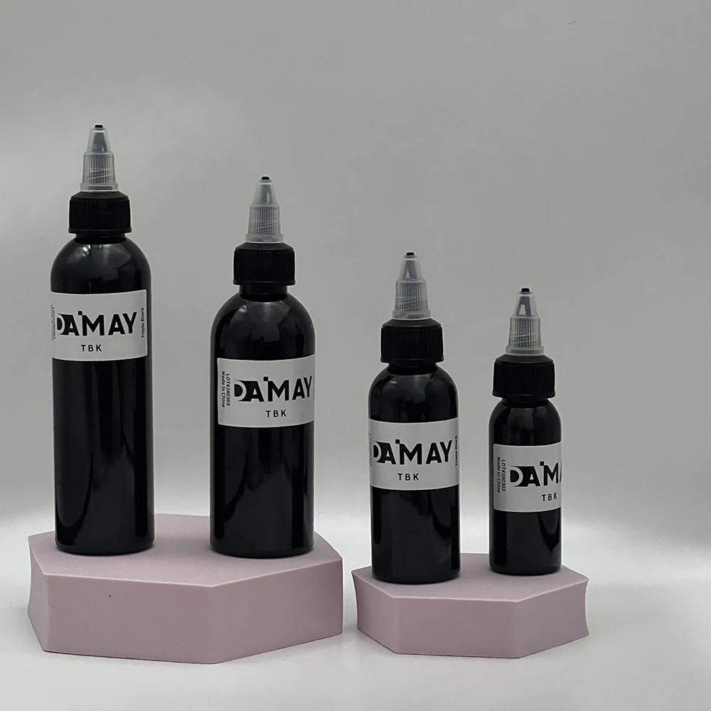 30/60/90/120ml Black Tattoo Ink Professional DIY Tattoo Pigment Practice Ink Body Art Paint Color Pigment tattoo ink tattoo ink pigment