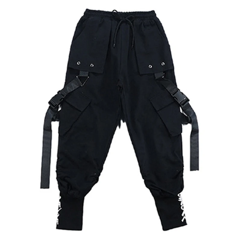 Girls Hip Hop Clothing Streetwear Harajuku Jogger Tactical Cargo Pants for Boys Dance Costume Clothes for Kids