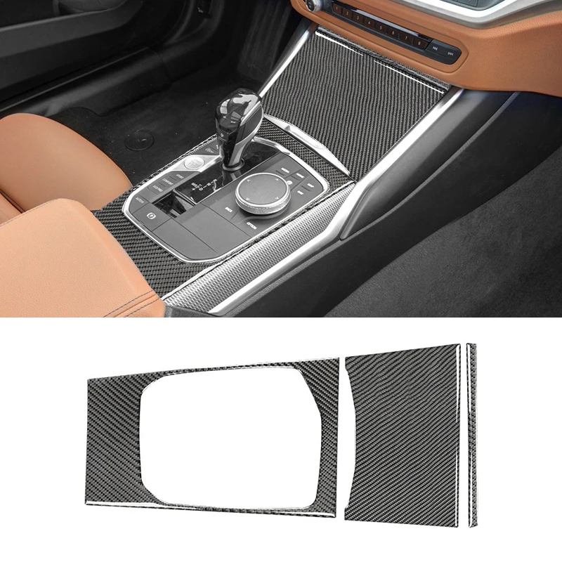 

Carbon Fiber for BMW G20 G28 3 Series 2019-2020 Car Gear Shift Panel Decor Cover Trim Stickers Decal Auto Interior Accessories