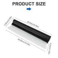 SEAMETAL Car Flexible Soft Silicone Water Wiper Car Window Cleaning Glass Scraper Handy Squeegee Auto Blade Clean Scraping Tools 2