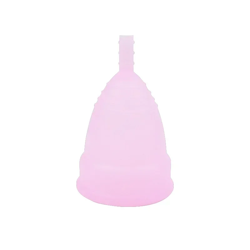 Menstrual Cup 1pc Foldable and Retractable Menstrual Cup with Lid Portable Women's Sports and Side Leakage Prevention Silicone Monthly Cup