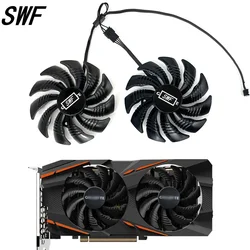 88MM T129215SU PLD09210S12HH 4Pin Cooling Fan For Gigabyte GTX 1050 1060 1070 960 RX 470 480 570 580 Graphics Card Cooler Fan