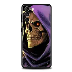 Silicone Phone Case with Grim Reaper Skull Skeleton Design for Samsung S20 FE (A1)