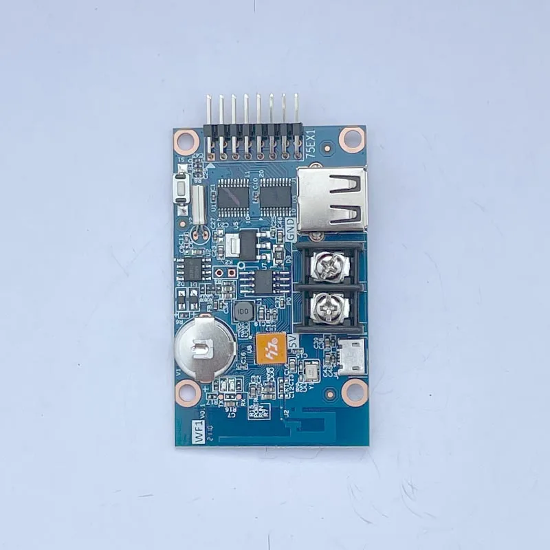RGB Full Color Module HUB75 Motherboard Graphics Card LED Display Screen USB Port WiFi Control Card For HD-WF1 For led matrix display module
