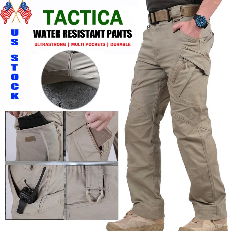 Waterproof Tactical Cargo Pants High-Performance Hiking Pants For Outdoor Adventures Sweatproof Wear Resistant Versatile Style