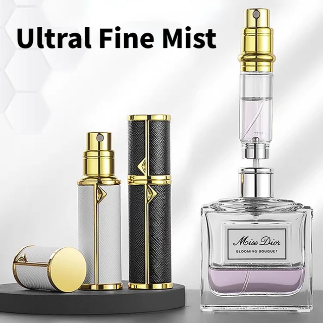 5ml Leather Perfume Bottle Refillable Perfume Atomizer For Travel Spray  Bottle With Ultral Fine Fragrance Container Freeshipping - Refillable  Bottles - AliExpress