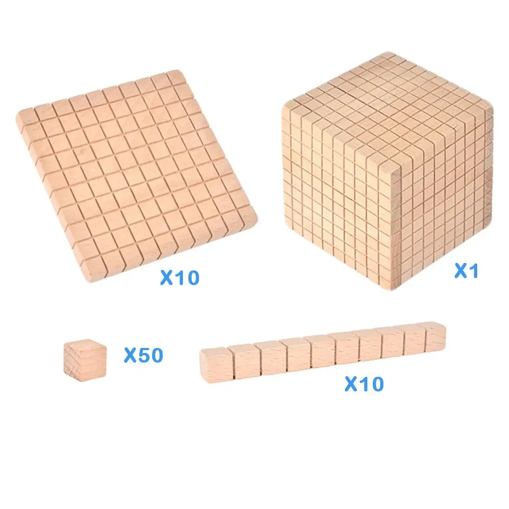 Base Ten Blocks Home Math Manipulative Math Games for Kindergarten Kids