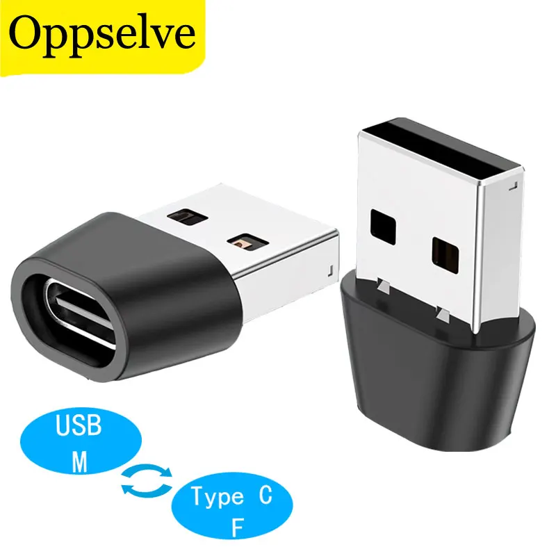 

USB C Female To USB Male OTG Adapter Converter Type C Cable Connector For Samsung S22 S21 Macbook Oneplus Xiaomi Huawei Computer