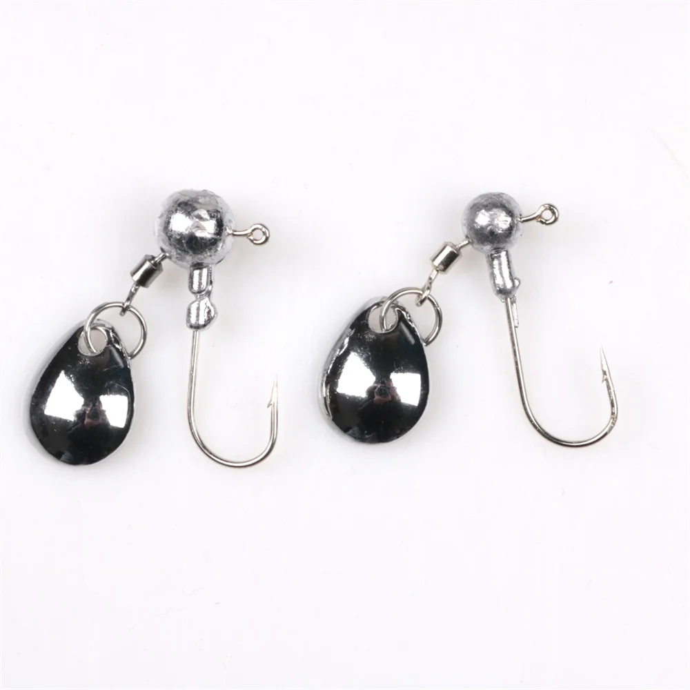

Bag Spoon Fishing Lure Jigs Head Jig Pesca Spoon Cucharas De Pesca Leurre Dur Cuillere Peche Isca Artificial Free Shiping
