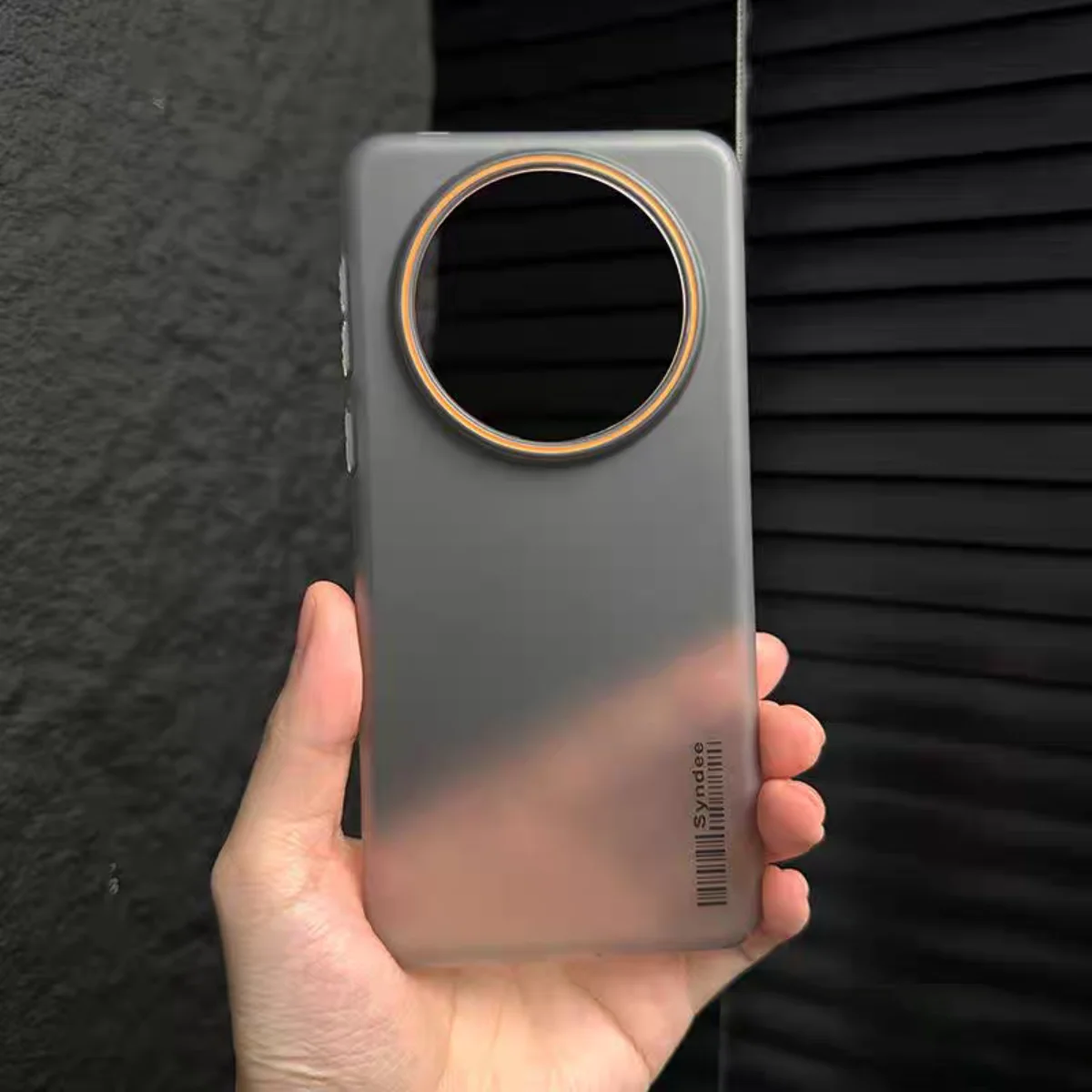 Sleek Matte Translucent Solid Color Protective Case