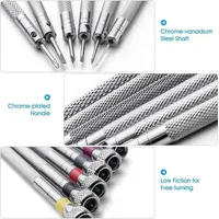 Tournevis en acier de 0,8-1,6 mm pour la réparation de montres, outils portables pour le retrait de bracelets avec mini-goupilles de liaison, outils d'horloger 3