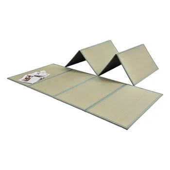 Japanese Style Foldable Tatami Mattress 200x90cm Coconut Coir Filled Floor Mat Yoga Meditation Natural Rush-Grass Bed Mattress