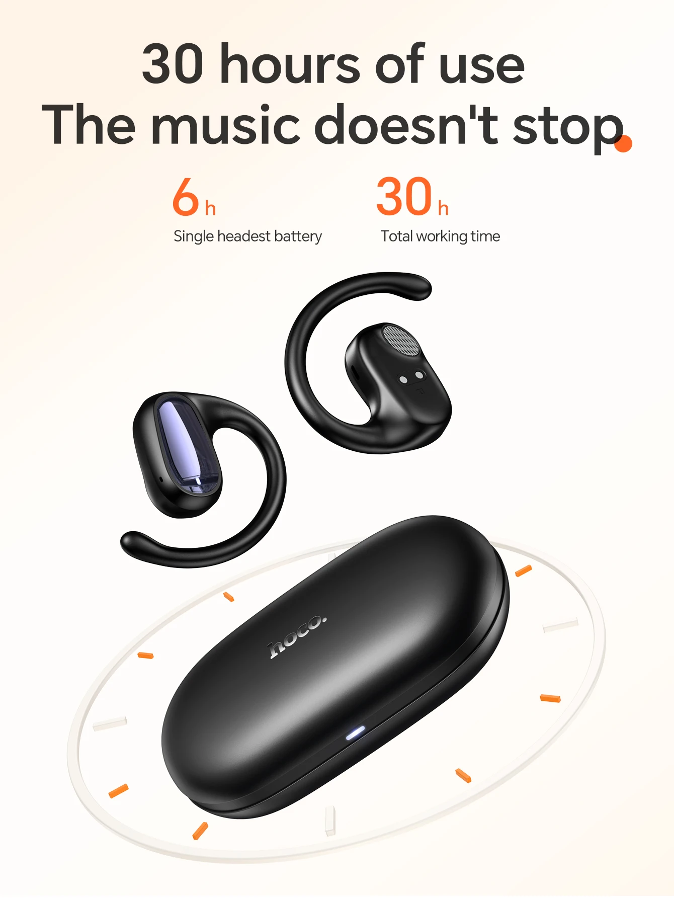 HOCO EA4 Open-Ear True Wireless Earphone description image 5