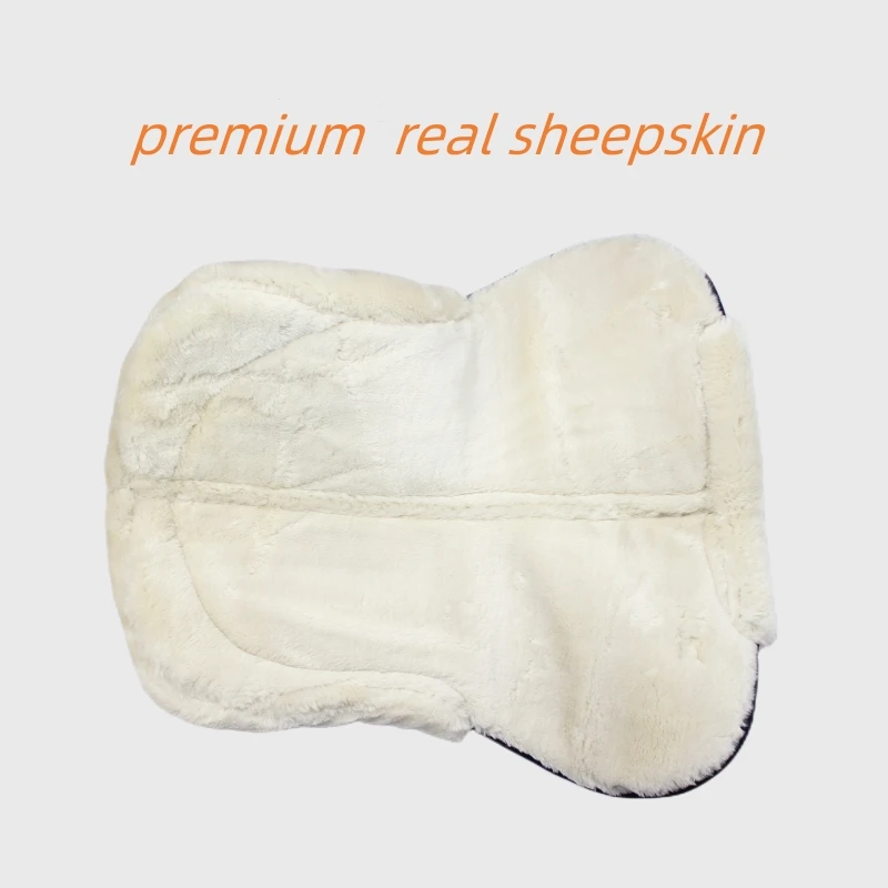 Sheepskin Horse Saddle Pad, Western Sheepskin Saddles, Fur, Wool, High Density, Made