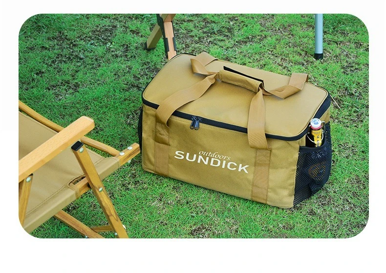 Description Picture 4 of itemOutdoor Cookware Set, Pot, Air Tank, Anti-collision Picnic Storage Bag with Large Capacity, Picnic Tableware Package, Ice Pack