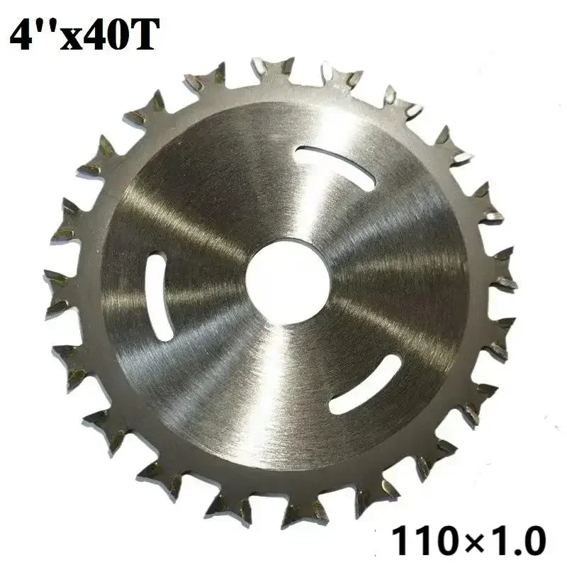 Cutting Disc 110mm 40T Double Side Tipped Cutting Disc 4" Multitool Roughing Disc TCT Circular Saw Blade